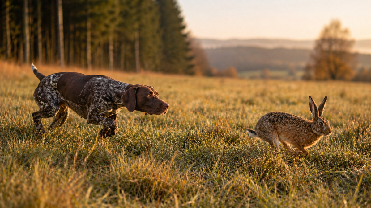 Jagdinstinkt beim Hund