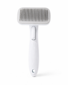 "Wolli" Hairbrush with Self-Cleaning Button