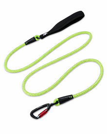 Hundeleine – leichte Führleine mit Soft-Griff & reflektierendem Rope-Design