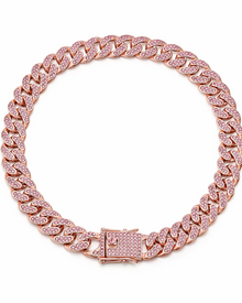 Pet Chain with Crystal Look - Elegant Jewelry Collar for Dogs & Cats