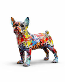 Kreative Hunde-Dekofiguren aus Resin