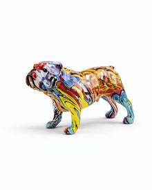 Kreative Hunde-Dekofiguren aus Resin