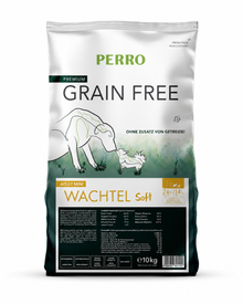 Getreidefreies Mini-Soft-Futter mit Wachtel für kleine Hunde