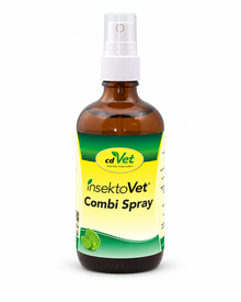 cdVet insektoVet Combi Spray – natürliches Zeckenspray & Insektenschutz für Hunde & Katzen