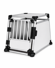 Aluminium-Hundebox für Auto & Kofferraum