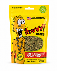 Yeowww! Catnip 28 g - Bio-Katzenminze Leaf & Flowertop Blend