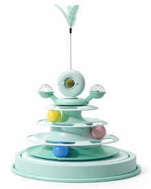4-Level Cat Toy Tower "Galaxy Spinner"