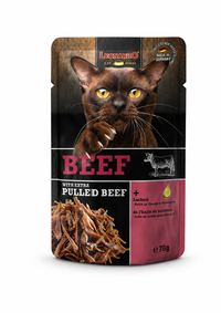 Leonardo - Pulled Beef Nassfutter - feine Paté