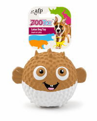 AFP - Bouncy Puffer – lustiges Latex-Hundespielzeug mit Quietscher