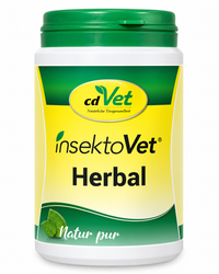 insektoVet Herbal 100 g – Futterergänzung für Hautstoffwechsel & Zeckenzeit