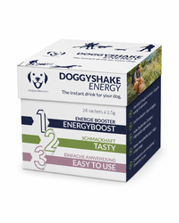 Doggyshake Energy - Energiegetränk für aktive Hunde 24er Pack