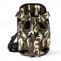 Breathable Front/Shoulder Pet Carrier with Legs-Out Design (S–XL)