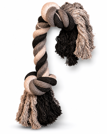 Floss Toss Dental Rope 2 Knot -  Robustes Hundeseil