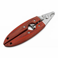 We safely trim dog nails | Nail clippers with wooden handle