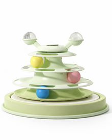 4-Level Cat Toy Tower "Galaxy Spinner"