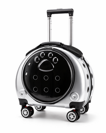 Small Pet Trolley Bag - Space Capsule Trolley