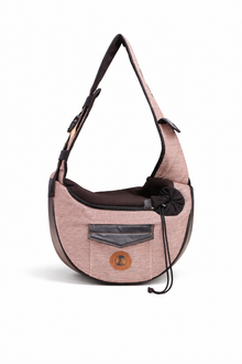 PfotenMobil Schultertasche aus Baumwolle für kleine Hunde & Katzen