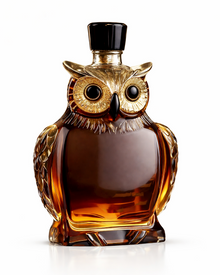 Wolfskopf-Whiskeyflasche aus Glas – personalisierte Designflasche mit