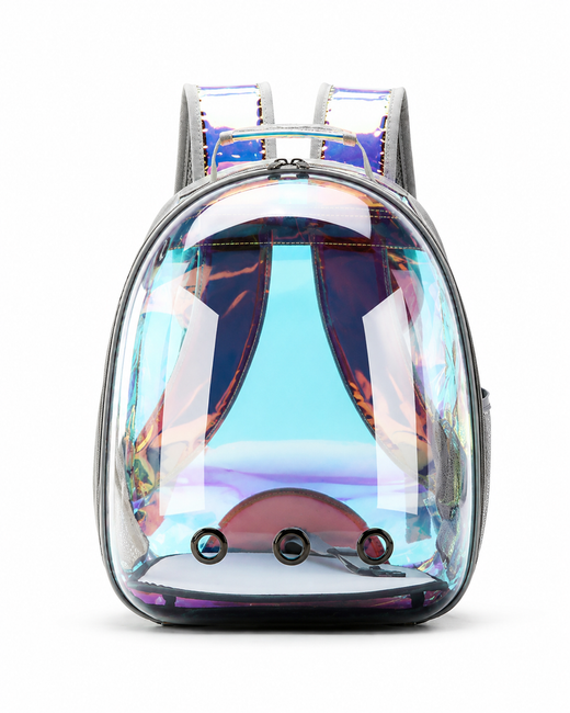 Travel Backpack - Futuristic Pet Backpack with Panorama Dome