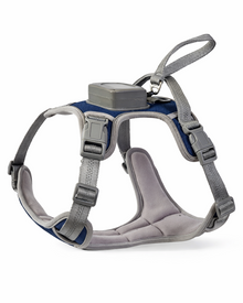 Automatisches Hundegeschirr mit integrierter Rollleine