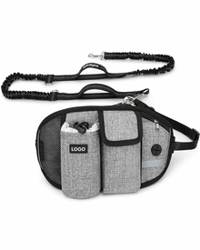 Hands-Free Dog Walking Belt with Treat Pouch – Running Belt for Dog Outings