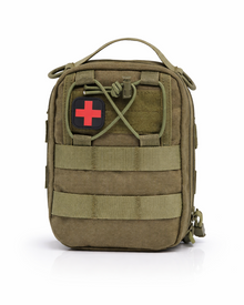 Taktische Erste-Hilfe-Tasche aus Canvas – robuste Outdoor-Aufbewahrung f