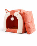 Cat tunnel with ball
