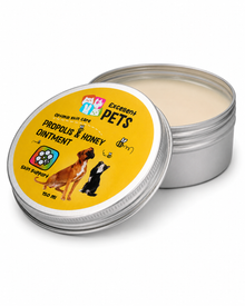 Pflegende Salbe mit Bienenpropolis und Honig