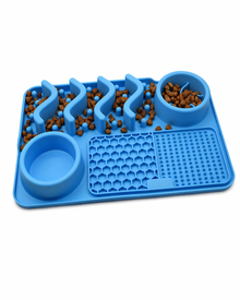 Silicone Lick Mat for Dogs – Slow Feeder & Food Mat
