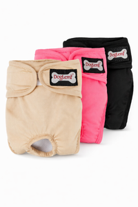Breathable Heat Diaper for Female Dogs – Reusable Dog Diaper
