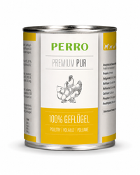 Reinfleisch-Nassfutter Premium Pur Geflügel für sensible Hunde
