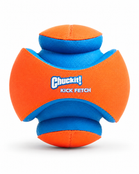 Chuckit! Kick Fetch Dog – schwimmfähiger Fußball-Hundeball