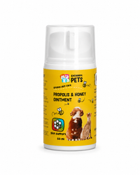 Pflegende Salbe mit Bienenpropolis und Honig