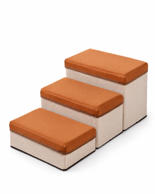 Foldable Dog Stairs with Storage Space