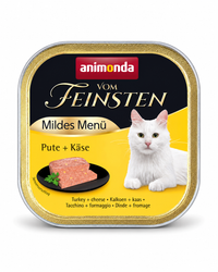 Vom Feinsten - Adult - Mildes Menü - Pute + Käse