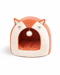 Round Cat Cave with Ball L
