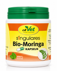 Singulares Bio-Moringa – 200 Kapseln für Hunde & Katzen
