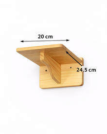 Solid wood wall-mounted cat climbing wall, individually configurable