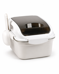 AFP Stainless Steel Pet Food Container – Airtight Dry Food Storage Box 🐾