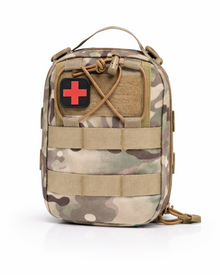 Taktische Erste-Hilfe-Tasche aus Canvas – robuste Outdoor-Aufbewahrung f