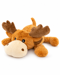 KONG Cozie Jumbo Marvin XL – riesiger Plüsch-Elch mit zwei Quietschern