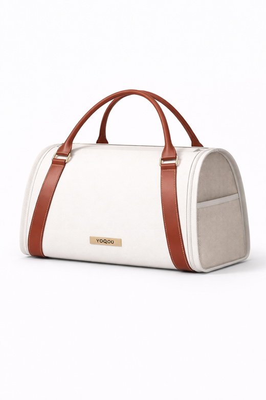 PfotenMobil Luxury Travel Bag for Cats & Small Dogs – as a Shoulder Bag, Handbag, or Backpack
