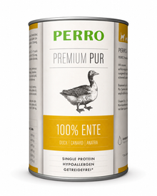 Reinfleisch-Nassfutter Premium Pur Ente
