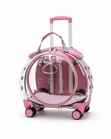 Small Pet Trolley Bag - Space Capsule Trolley