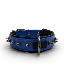 Dog Collar "Rockstar Spikes" - Leather Collar with Studs for a Strong Look