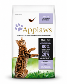 Katzen-Trockenfutter Adult - Huhn & Ente – getreidefrei