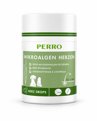 Mikroalgen Herzen – pflanzliche Omega-3-Drops für Hunde & Katzen