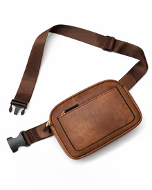 PawMobile Walking Belt Bag made of PU – stylish for dog walks & excursions