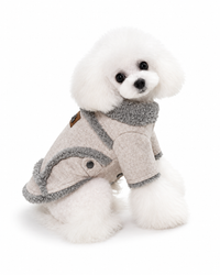 Winter-Samtmantel für Hunde & Katzen