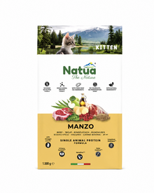 Natua Dry - Kitten - Premium-Trockenfutter Rindfleisch